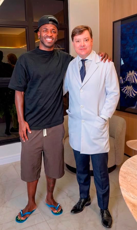 vinicius junior se ha operado el rostro